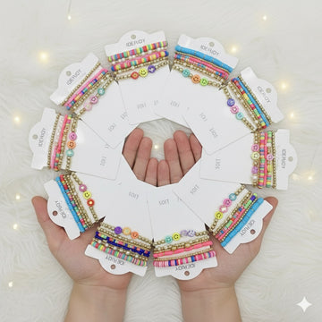 ✨ Korean funky Adjustable Bracelet – Set of 5 | Mix Designs & Colors