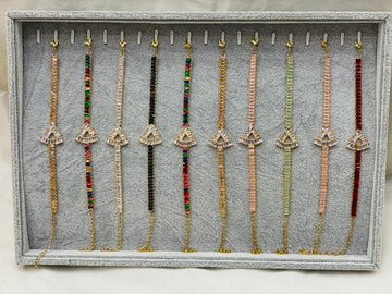 Zircon Bracelets – Pack of 12