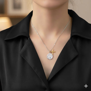 ✨ Elegant Airplane Charm Necklace – Wholesale Collection ✨