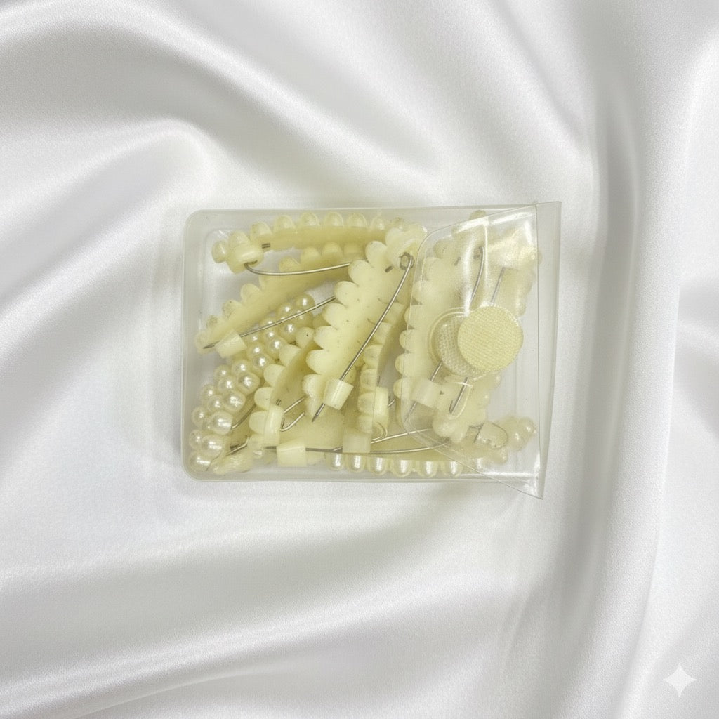 ✨ High-Quality Scarf Pins – Pack of 12 ✨