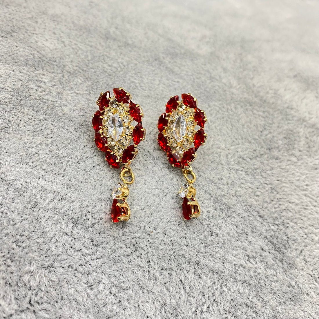 Zircon Earrings – Pack of 6 (Wholesale Deal)
