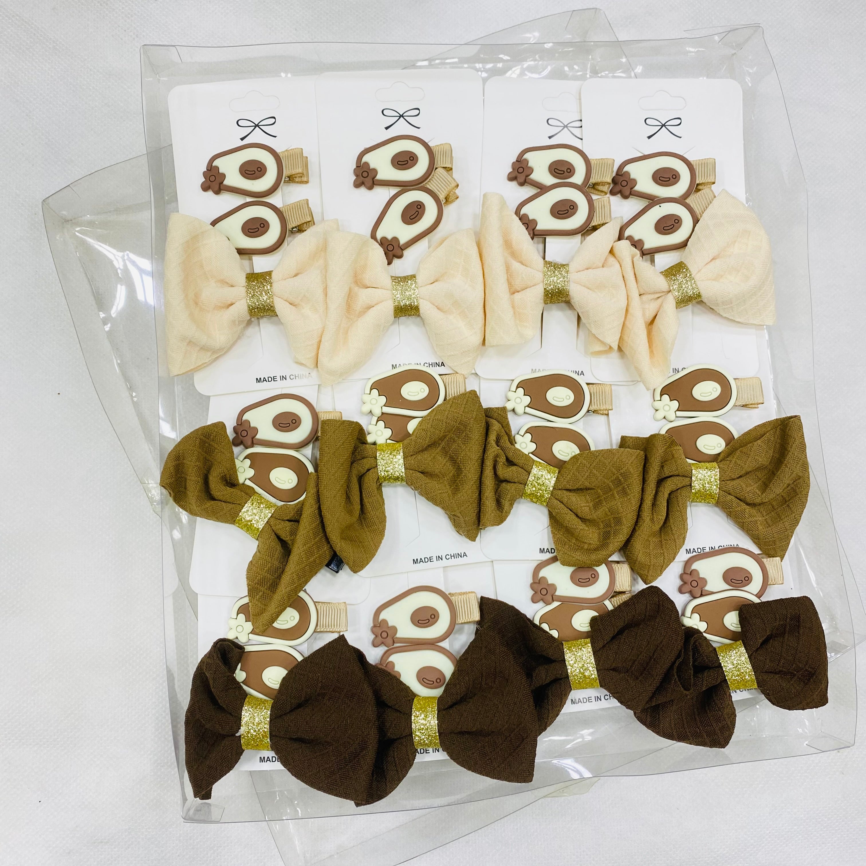 ✨ Imported Hair Clip Box – Pack of 12 Cards | Mix Designs & Colors | Wholesale Deal