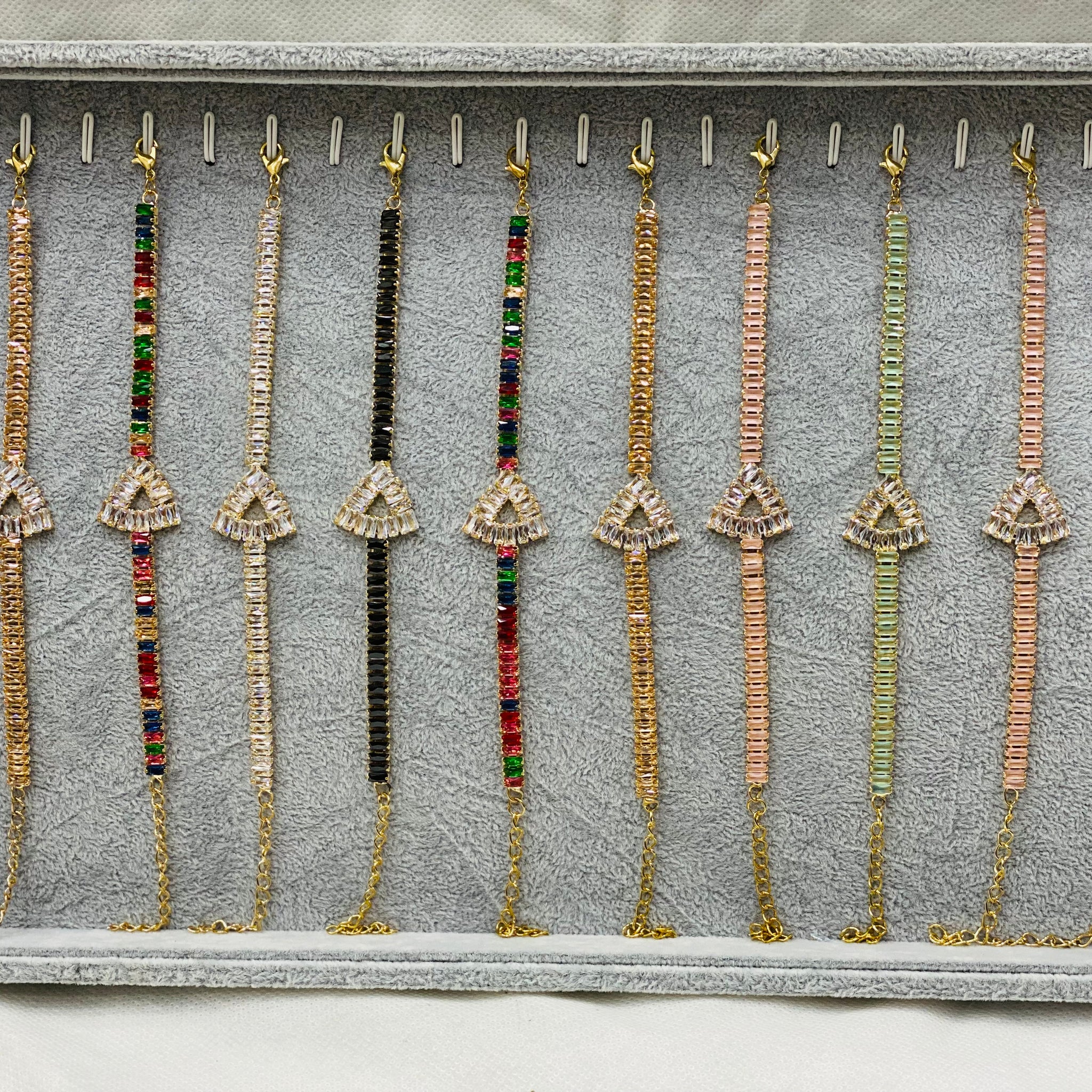 Zircon Bracelets – Pack of 12