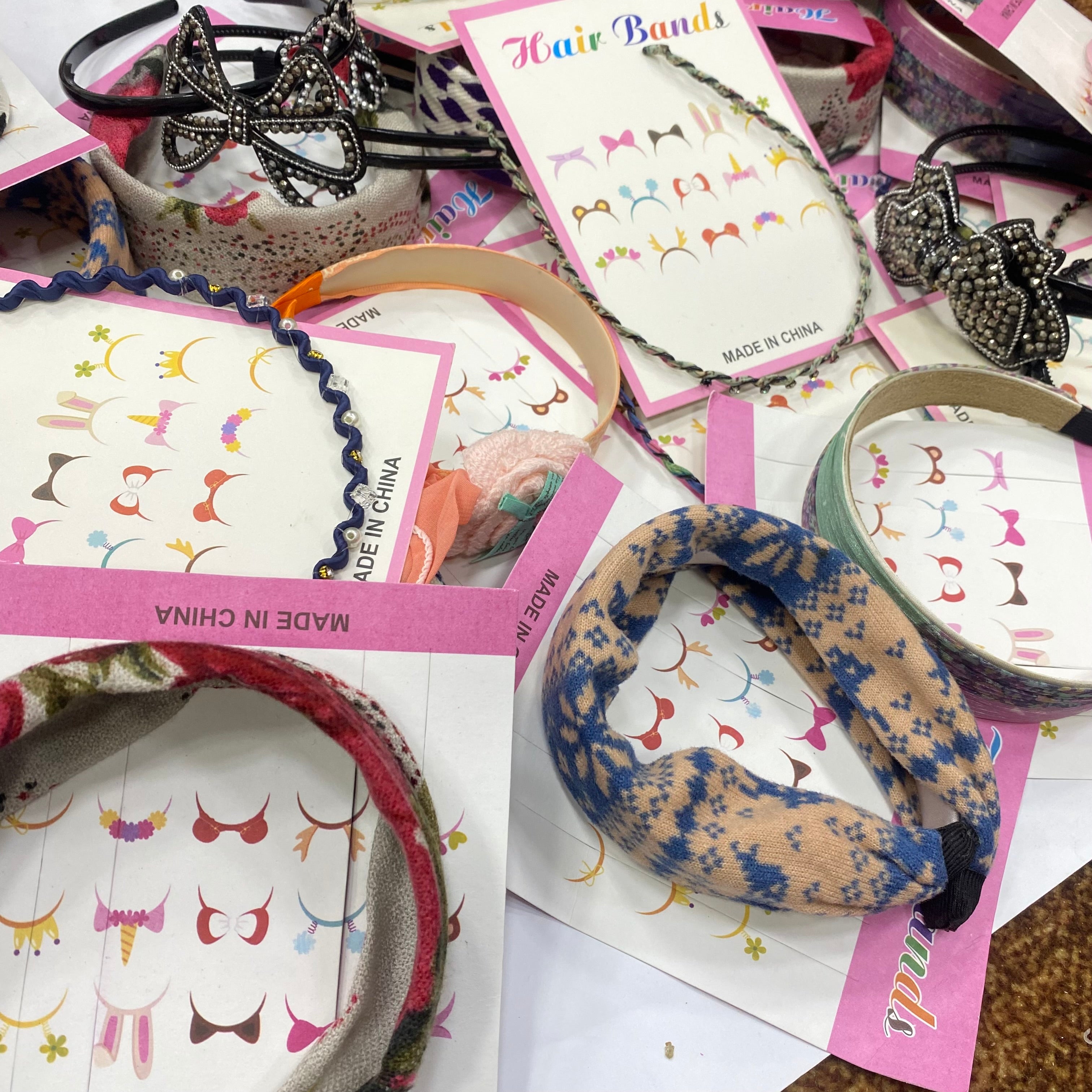Baby Hair Bands – 1KG Wholesale Deal (Approx. 45 Hair Bands) 1kg