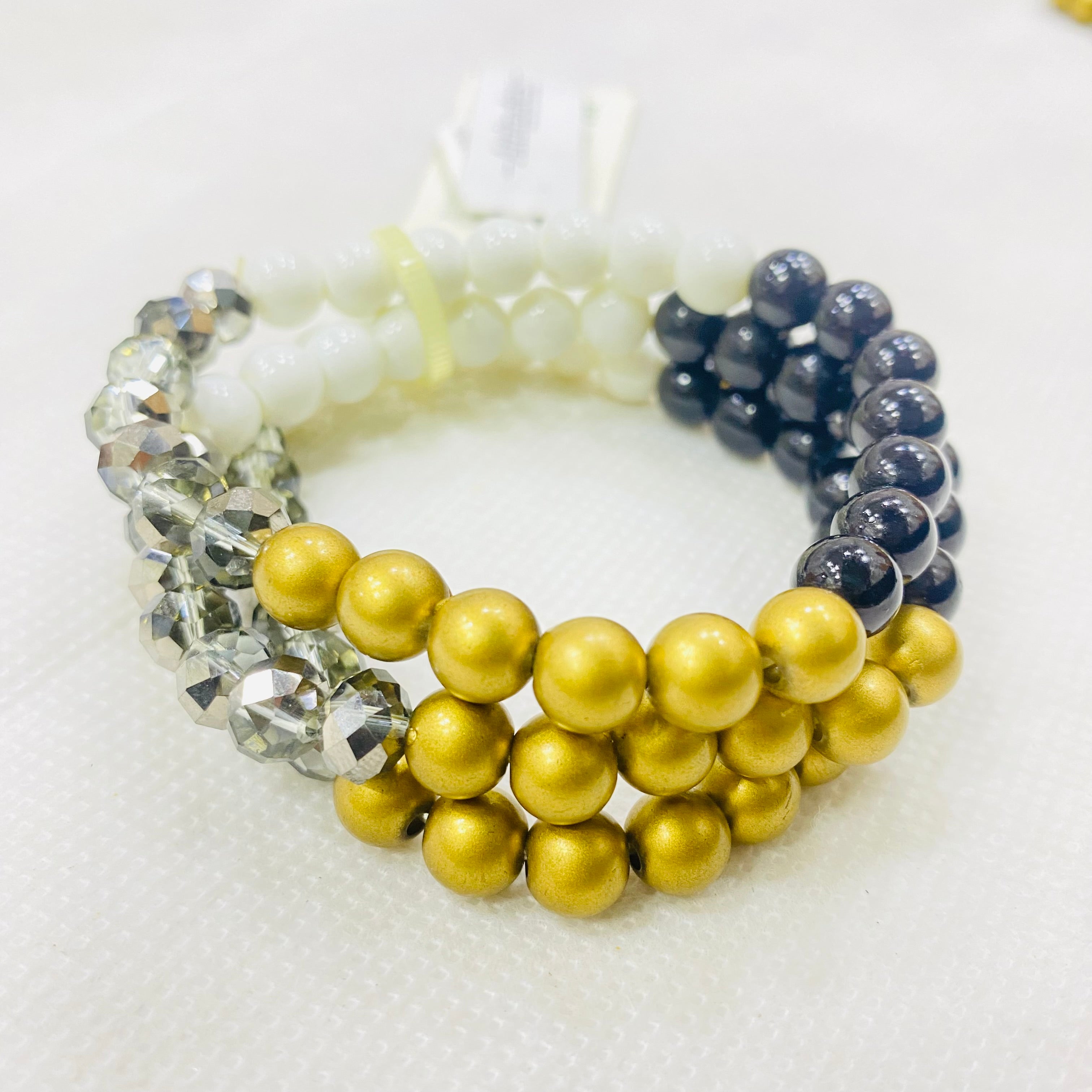 ✨ Korean funky Adjustable Bracelet – Set of 3 | Mix Designs & Colors