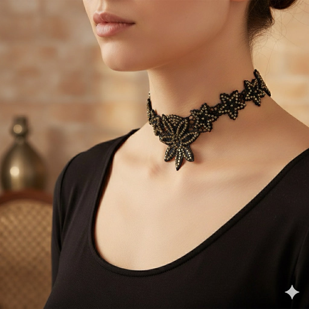 ✨ Elegant Neck Choker – Trendy & Stylish ✨