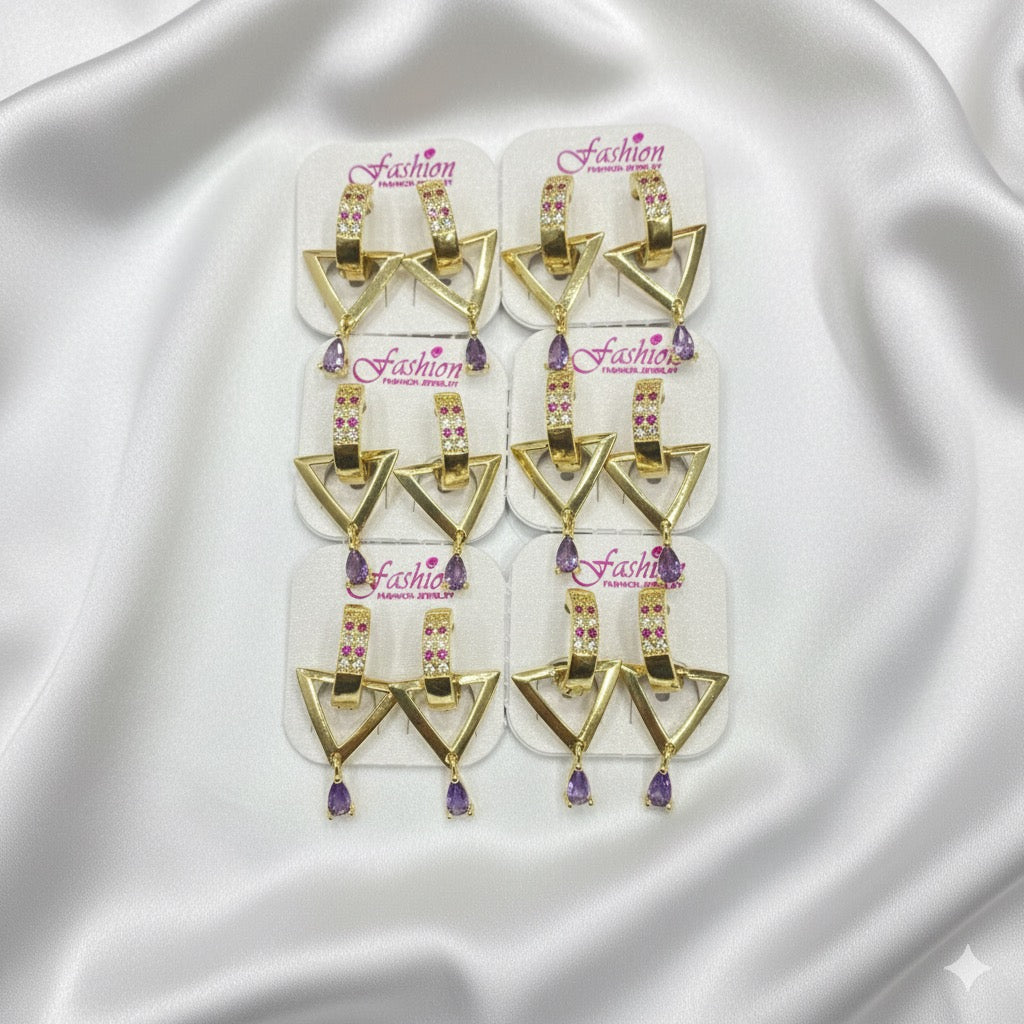 💎 Zircon Bali Set – Pack of 6 Cards | Mix Designs | Color Warranty