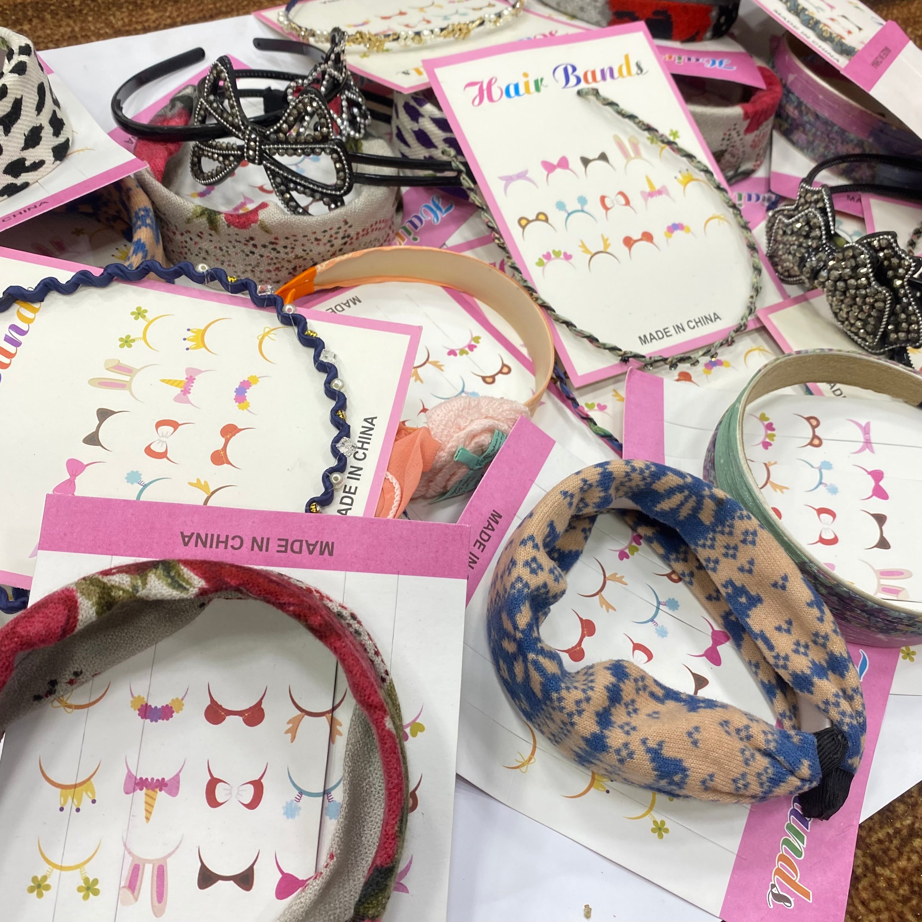 Baby Hair Bands – 1KG Wholesale Deal (Approx. 45 Hair Bands) 1kg