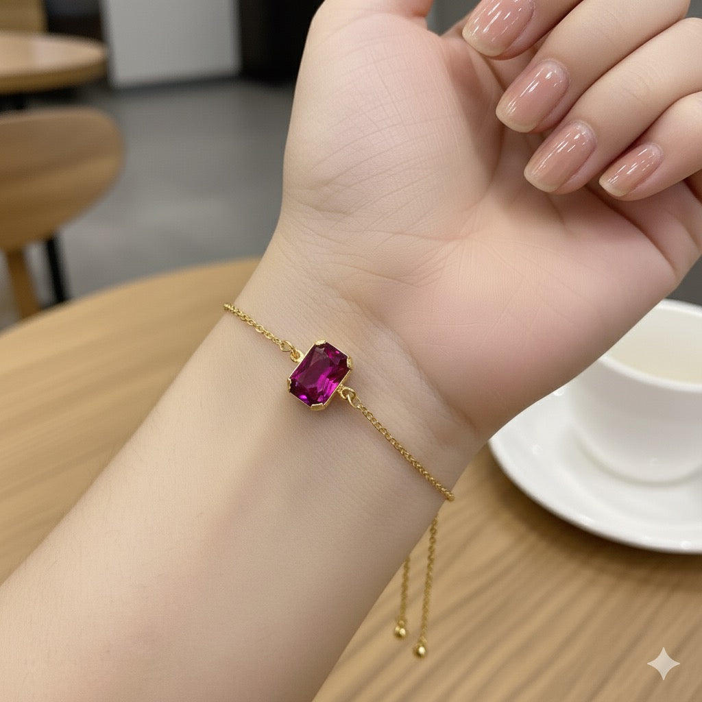 ✨ Zircon Stone Bracelet – High Quality | Wholesale