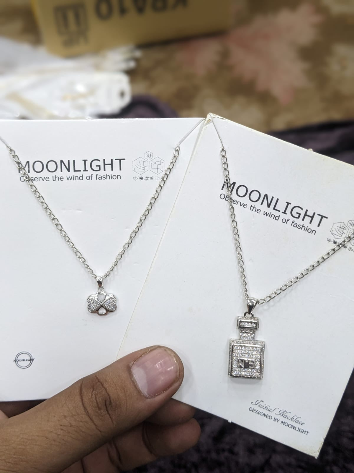 ✨ Imported Stone Necklaces – 12 Mix Designs & Colors ✨ (Pack of 12 Deal)