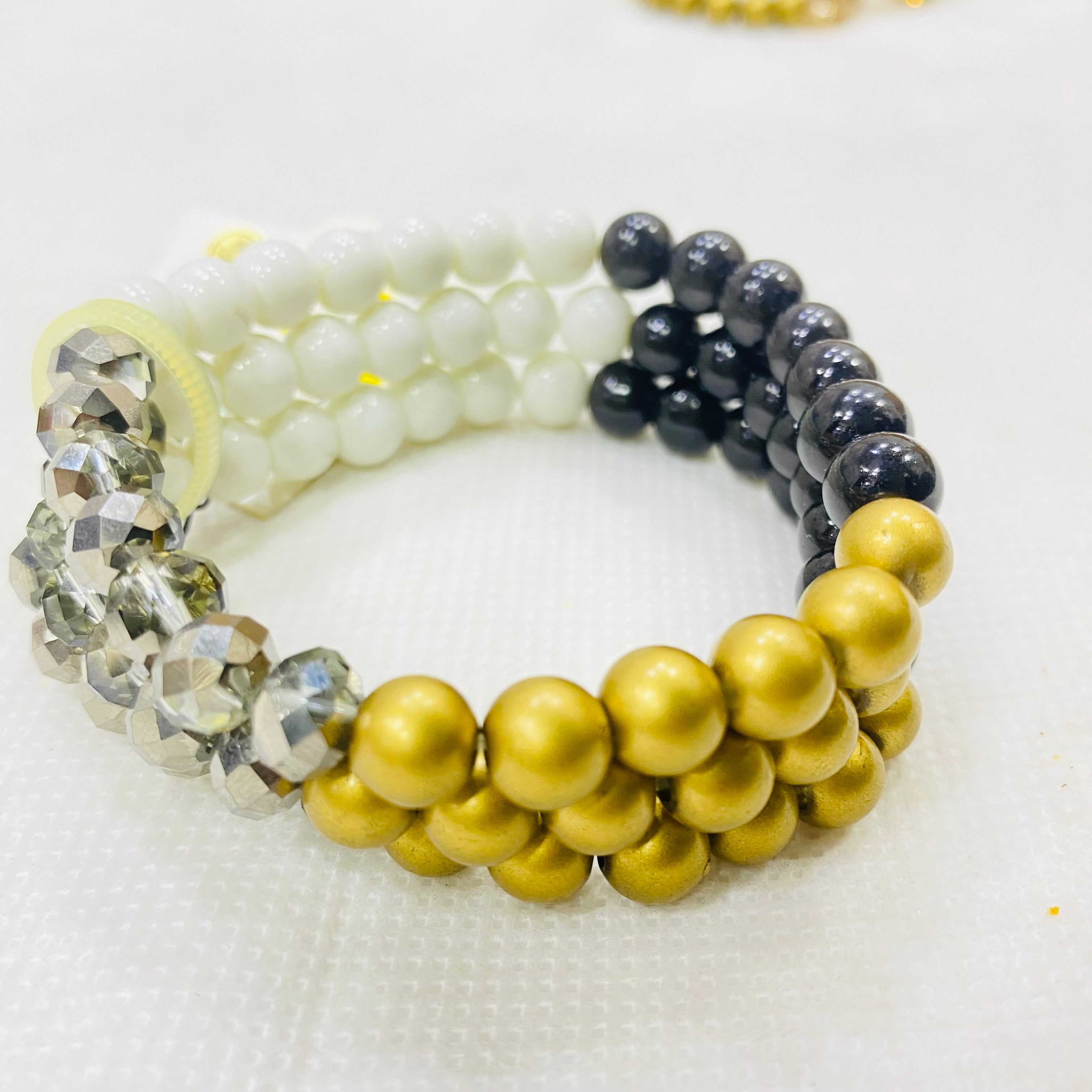 ✨ Korean funky Adjustable Bracelet – Set of 3 | Mix Designs & Colors