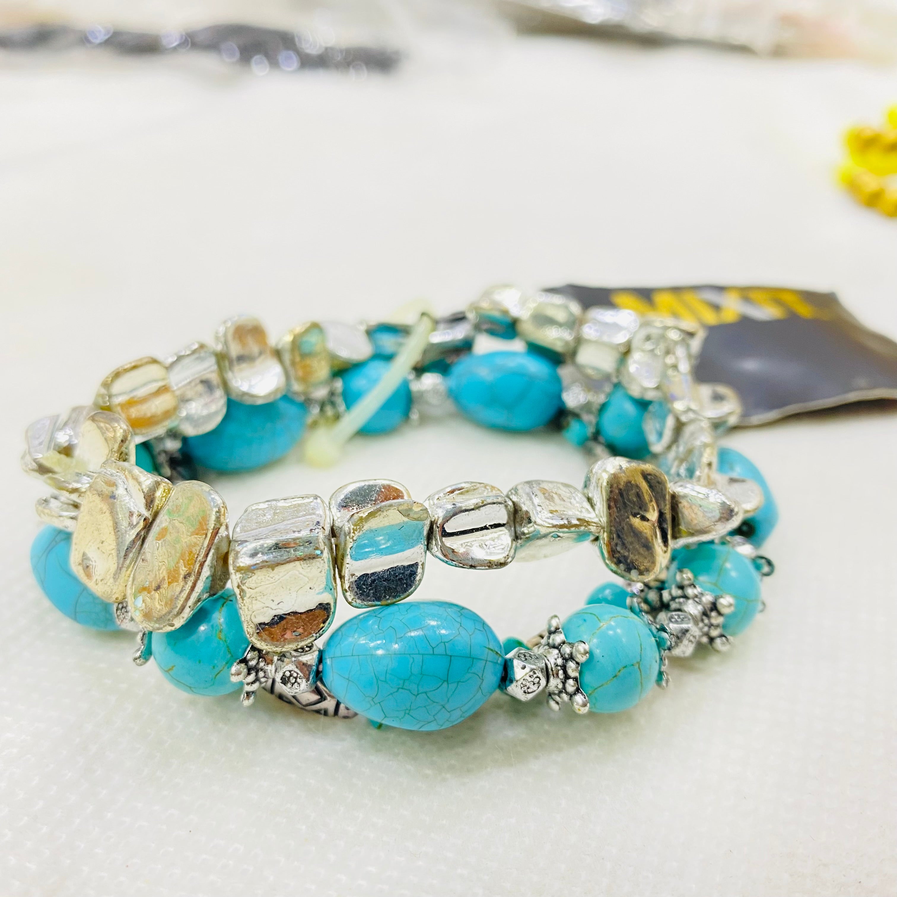 ✨ Korean funky Adjustable Bracelet – Set of 3 | Mix Designs & Colors