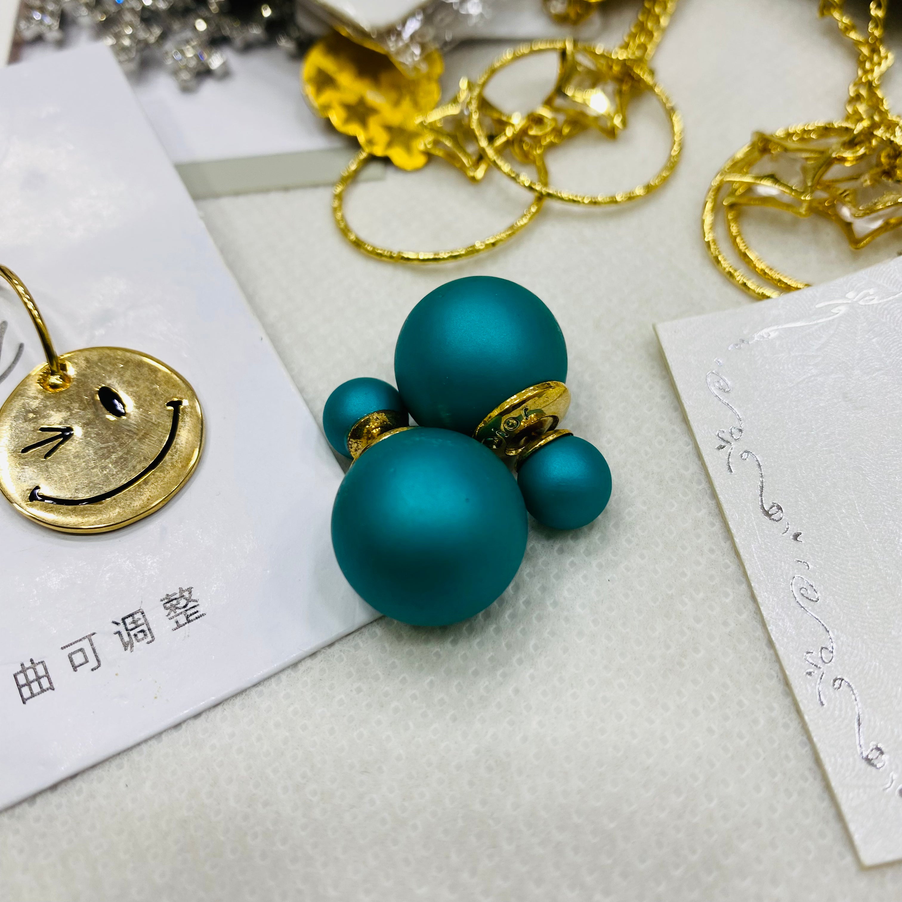 ✨ Imported Korean Earrings – 1Kg Box | 120 Mix Designs 💎