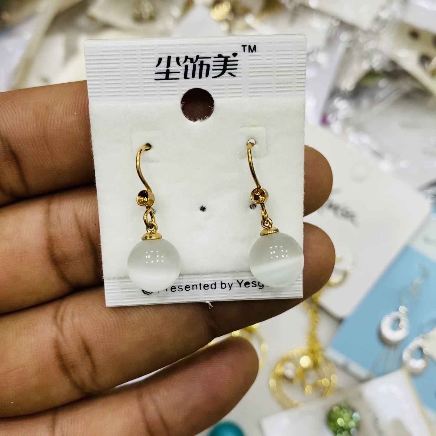 ✨ Imported Korean Earrings – 1Kg Box | 120 Mix Designs 💎