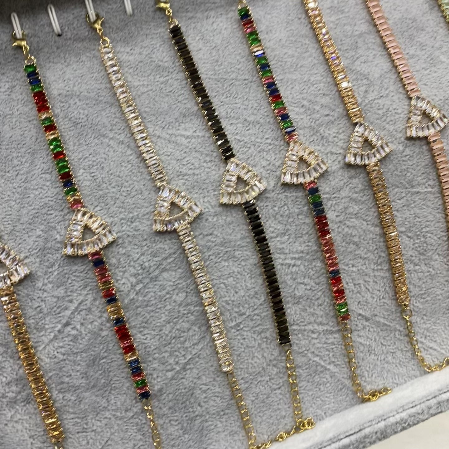 Zircon Bracelets – Pack of 12